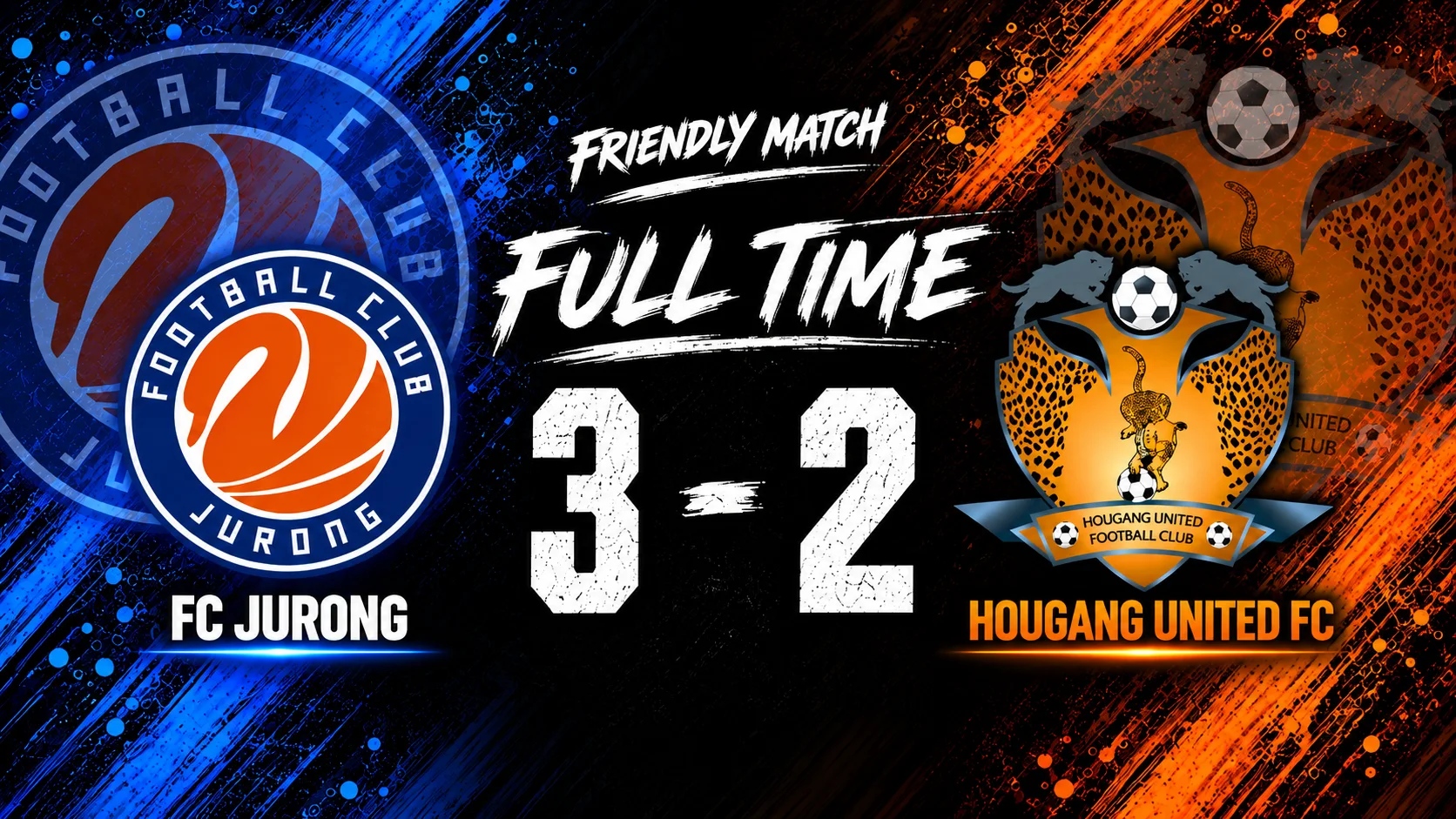 CHEETAHS EDGED BY FC JURONG IN FRIENDLY