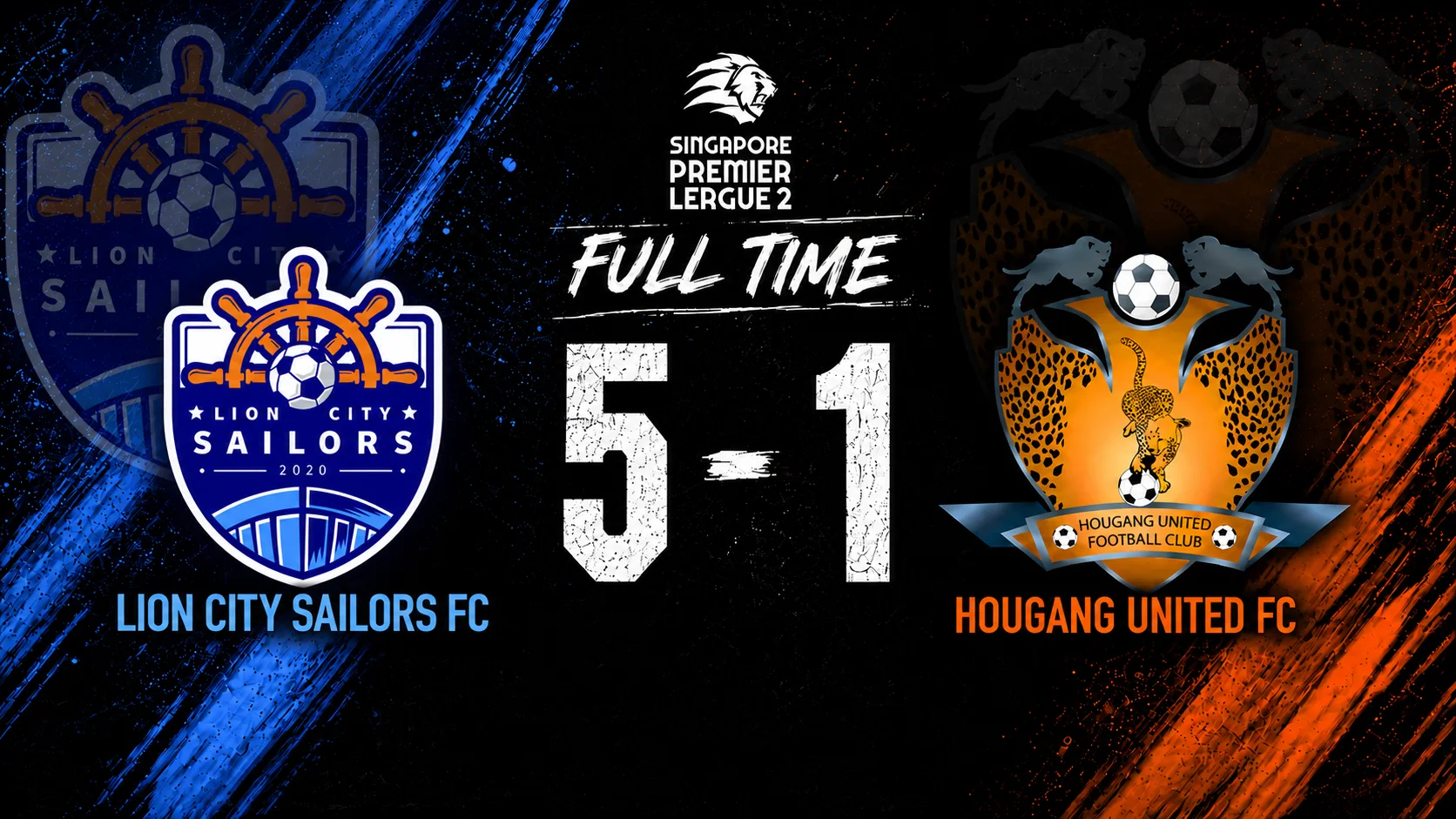 YOUNG CHEETAHS SUFFER DEFEAT AGAINST LION CITY SAILORS