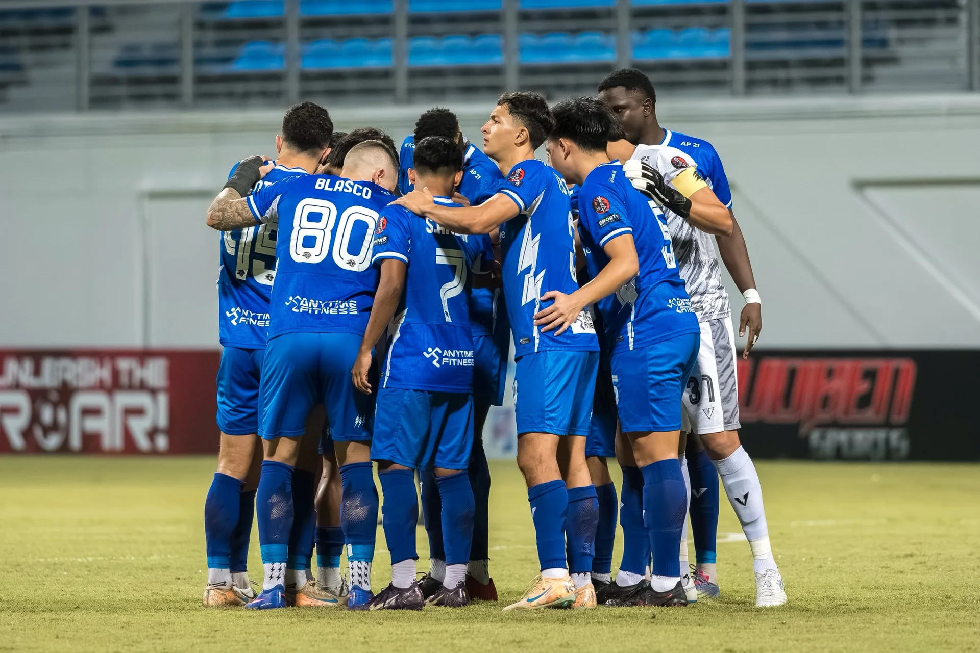 Hougang United academy players