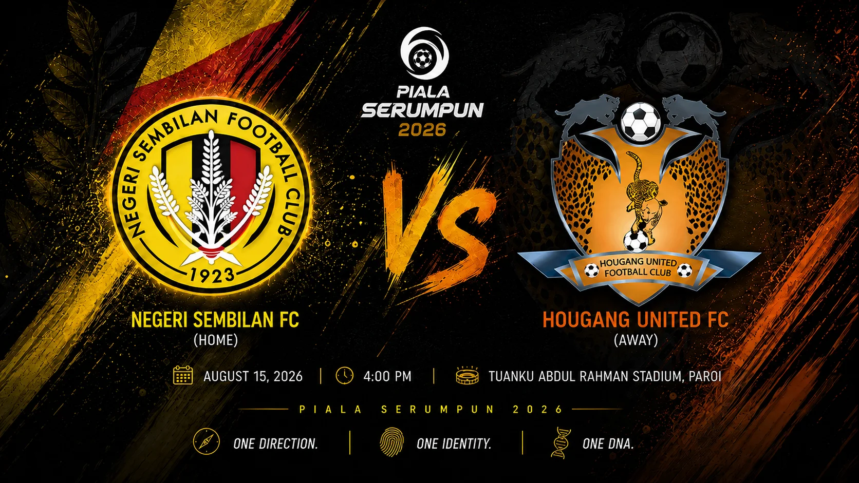 HOUGANG UNITED HEADS TO MALAYSIA FOR PIALA SERUMPUN 2026